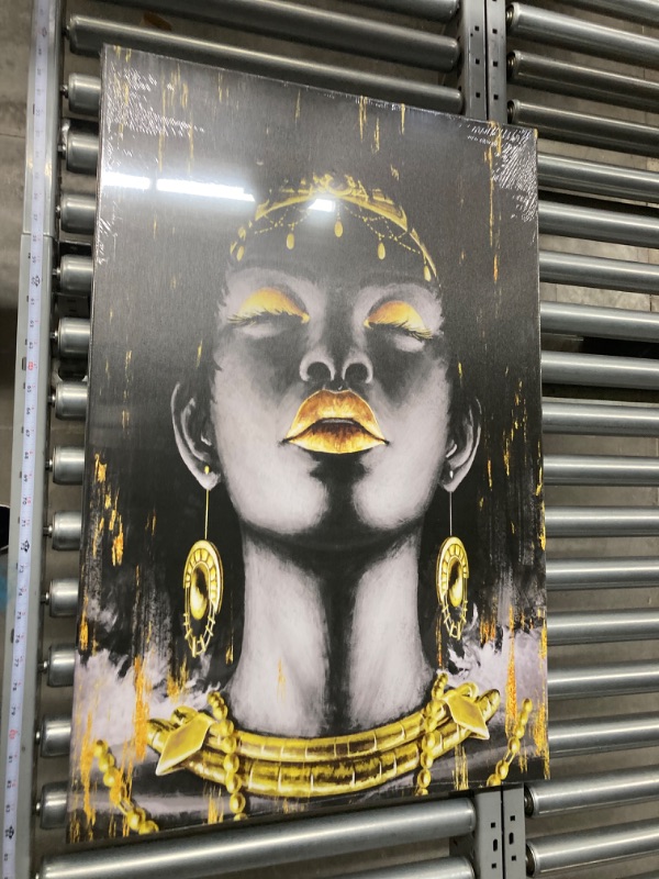 Photo 1 of Contemporary African Art Posters Canvas Painting Posters And Wall Art Pictures Are Used For Room AesCanvas Painting Wall Art Poster for Bedroom Living Room Decor 16x24inch(40x60cm) Frame-style