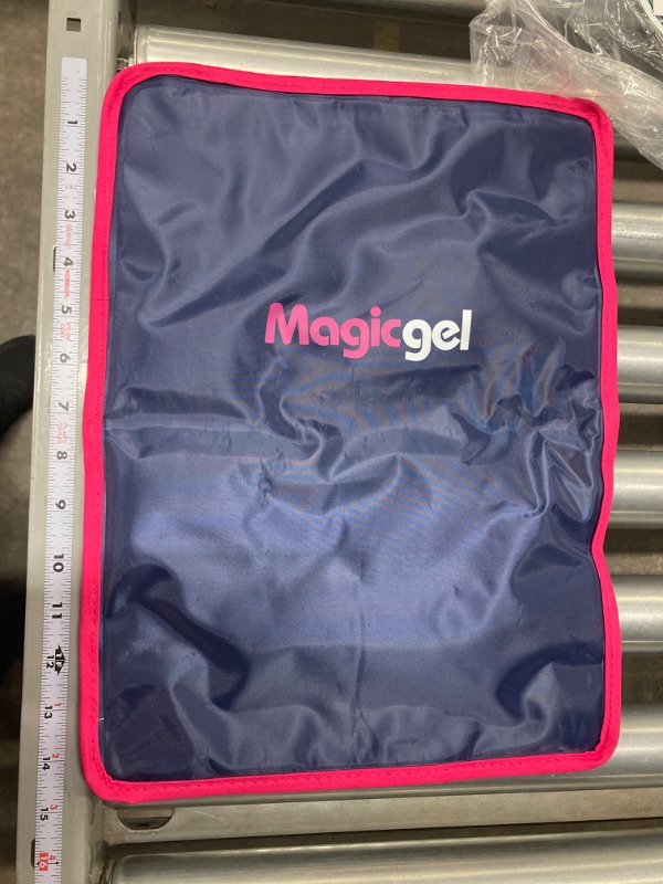 Photo 2 of Large Reusable Gel Ice Pack for Maximum Pain Relief | 11" x 15" | Flexible Ice Pack | Cold Packs for Injuries | Knee, Back, and Shoulder Pain Relief | Inflammation, Post-Op and More by Magic Gel L - 15 x 11 inches