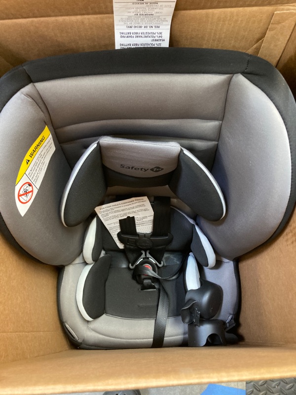 Photo 2 of Safety 1st Jive 2-in-1 Convertible Car Seat,Rear-Facing 5-40 pounds and Forward-Facing 22-65 pounds, Black Fox