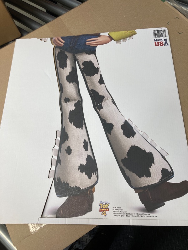 Photo 2 of Advanced Graphics Jessie Life Size Cardboard Cutout Standup - Disney Pixar Toy Story 4 (2019 Film) Jessie One Size