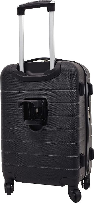 Photo 1 of ***DAMAGED, SEE NOTES*** Wrangler Smart Luggage Set with Cup Holder and USB Port, Black