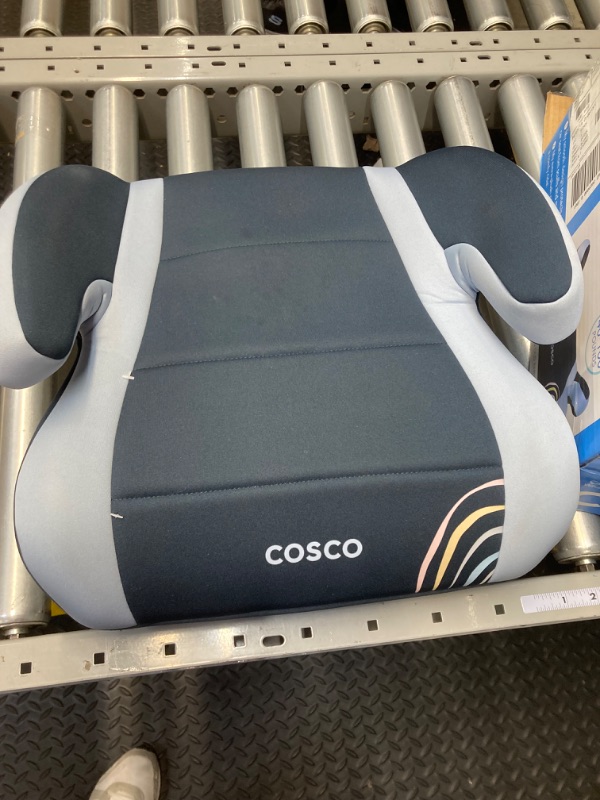 Photo 3 of Cosco Topside Backless Booster Car Seat, Lightweight 40-100 lbs, Rainbow