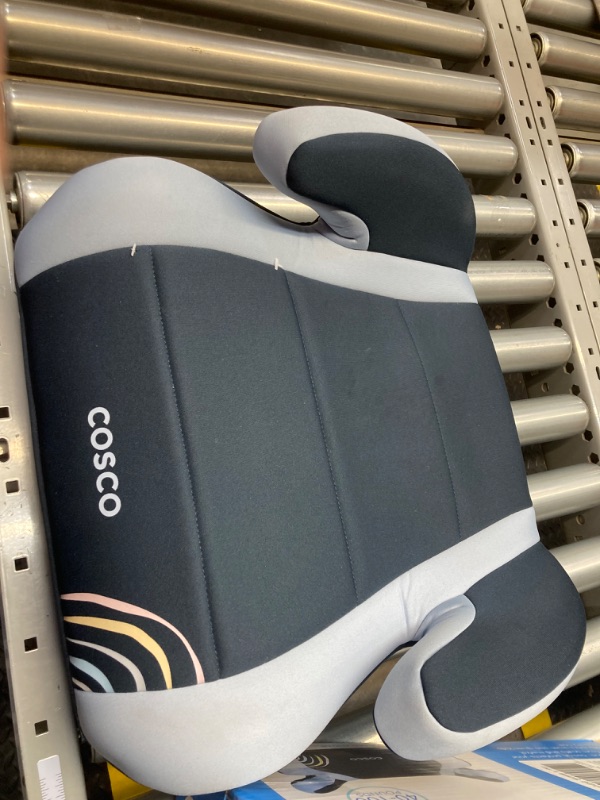 Photo 2 of Cosco Topside Backless Booster Car Seat, Lightweight 40-100 lbs, Rainbow