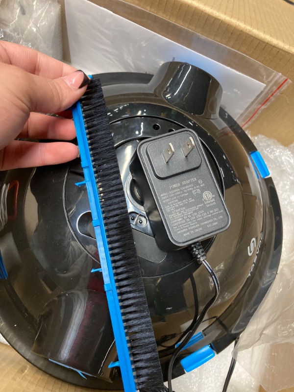 Photo 3 of  TASVAC Cordless Robotic Pool Cleaner, Automatic Pool Vacuum, 90 Mins Runtime, Powerful, Self-Parking, Lightweight, Ideal for Flat Above/In-Ground Pool up to 65 Feet/1100 Sq.Ft