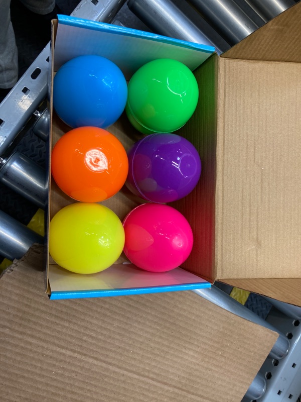 Photo 1 of 6 Pack Prefilled Jumbo Easter Eggs with Dinosaur Bath Toys Inside Easter Basket Stuffers Gifts for Toddlers Boys Girls