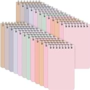 Photo 1 of 24 Pieces Spiral Memo Pads 3"x 5" Small Pocket Notebooks Colorful Memo Pads Bulk Mini Spiral Notepad Steno Pages with Lined Notepad College Ruled Notepads Memo Note Pad for Home(Pastel Color)
