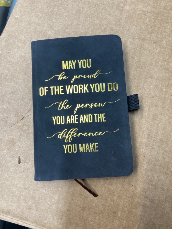 Photo 2 of 40 Pcs Employee Appreciation Gifts Bulk Black Motivational Pocket Notebook Small Hardcover Mini Journals Bulk Ruled Lined Bulk Journals Inspirational Notebooks Mini Notepads Team Coworker