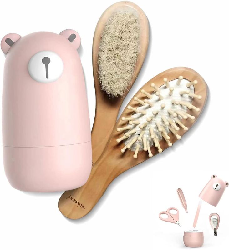 Photo 1 of Baby Nail Clipper Set for Newborn,Infant Grooming Gift for New Parents (Light Pink)
