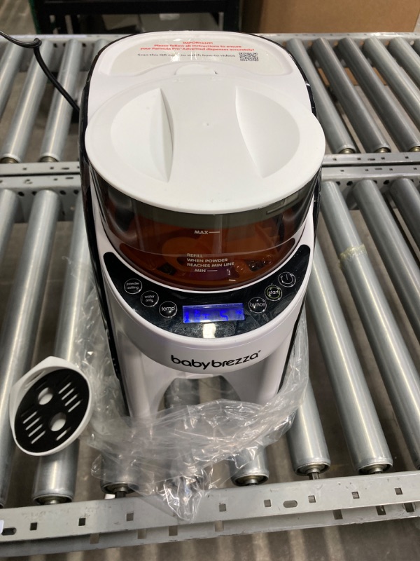 Photo 2 of New and Improved Baby Brezza Formula Pro Advanced Formula Dispenser Machine - Automatically Mix a Warm Formula Bottle Instantly - Easily Make Bottle with Automatic Powder Blending