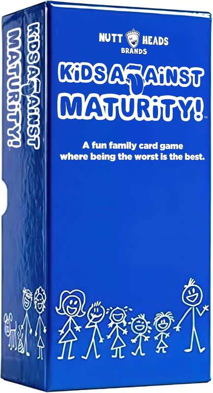 Photo 1 of Kids Against Maturity: The Original Card Game for Kids and Families, Super Fun Hilarious Card Game for Family Party Game Night | Best for Teens and Kids ages 8-12
