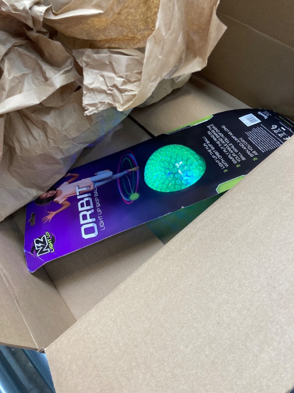 Photo 1 of Toysmith NightZone Orbit Light Up Skip Ball - Colors Vary