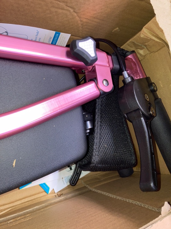 Photo 2 of Able Life Space Saver Rollator - Regal Rose