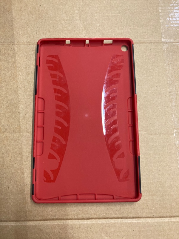 Photo 2 of Boskin for F l R E10 case 2019 2017 Release 9th 7th Generation,Kickstand Heavy Duty Cover (Red 19/17)