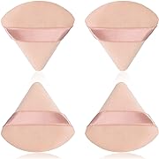 Photo 1 of 4 Pieces Face Soft Triangle Makeup Puff Powder Puff for Loose Powder Mineral Powder Wet Dry Cosmetic Foundation Velour Sponge Makeup Beauty Tool-Nude