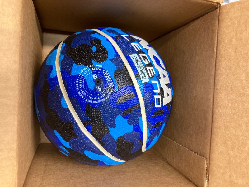 Photo 2 of WILSON NCAA Legend Basketballs - 29.5", 28.5", 27.5" Blue Camo Size 6 - 28.5"