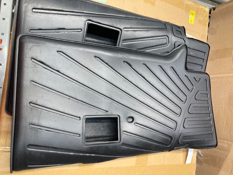 Photo 3 of WAYIDSS Floor Mats for Kia Carnival 2022 2023 2024, 3 Rows Full Set(Only Fits 8 Seats Models.Fits LX w/seat Package, EX and SX. Does NOT fit Prestige Models),TPE All Weather Car Floor Liners