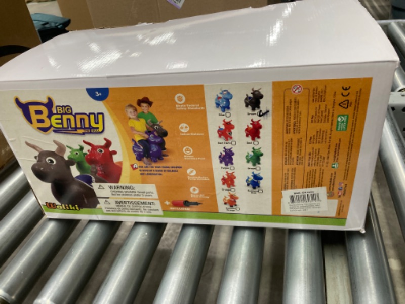 Photo 1 of WALIKI Huge Bouncy Horse Hopper | Benny for Larger Kids and Even Adults | Bull Riding Hoppy Horse | X-Large