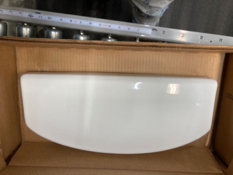 Photo 4 of Kohler K-84591-0 Toilet Tank Cover, 19. x 8 x 1.5 inches, White
Visit the Kohler Store