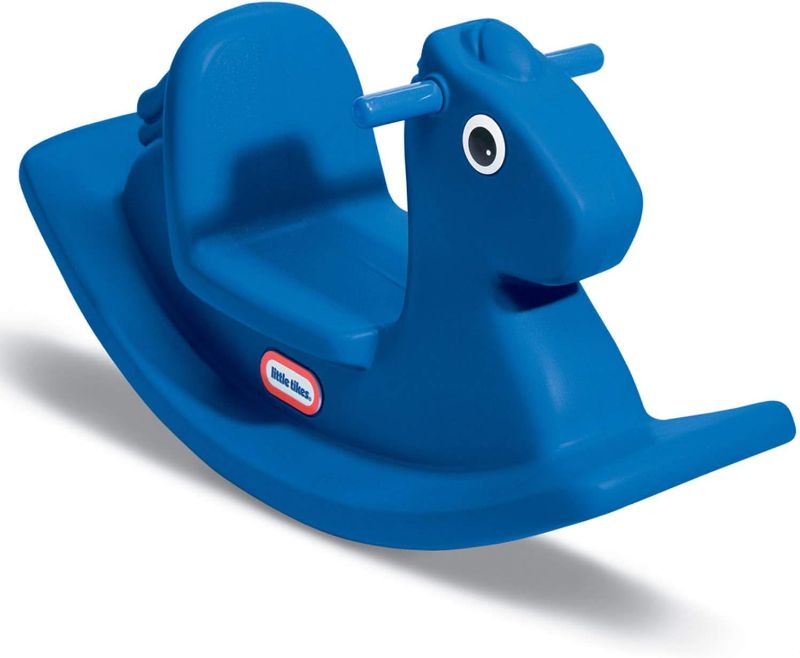 Photo 1 of Little Tikes Rocking Horse Blue, 33.00 L x 10.00 W x 17.50 H Inches