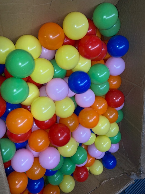 Photo 2 of Click N' Play Phthalate Free & BPA Free, Crush Proof Ball Pit Balls, Bulk 1000 pack