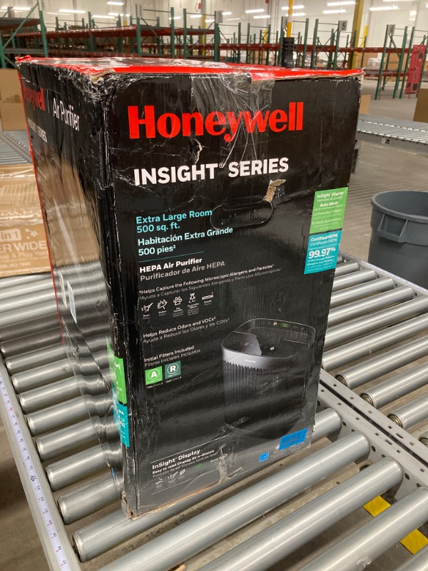 Photo 5 of Honeywell HPA5300 InSight HEPA Air Purifier with Air Quality Indicator and Auto Mode, Allergen Reducer for Extra-Large Rooms (500 sq ft), Black - Wildfire/Smoke, Pollen, Pet Dander & Dust Air Purifier
Product Dimensions	10.8"D x 19.1"W x 22.3"H