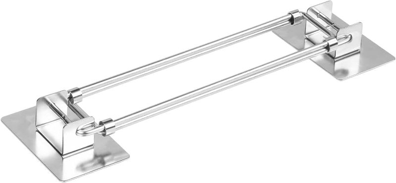 Photo 1 of Aimery RV Shower Corner Storage Bar- Adjustable Stainless Steel Rod for Corner Shelves in Camper, Length 7-13 inches- RV Bathroom Organization Must Have...
