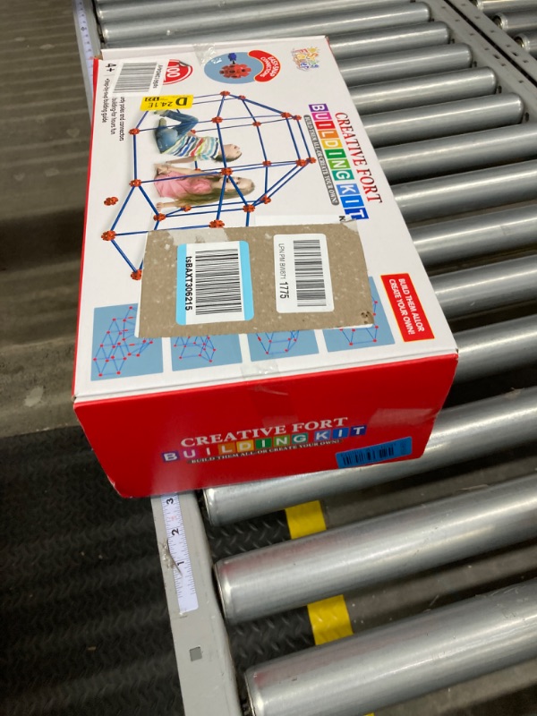 Photo 1 of SpringFlower Fort Building Kit for Kids,STEM Construction Toys, Educational Gift for 3 4 5 6 7 8 9 10 11 12 Years Old Boys and Girls,Ultimate Creative Set for Indoor & Outdoors Activity,100 Pcs