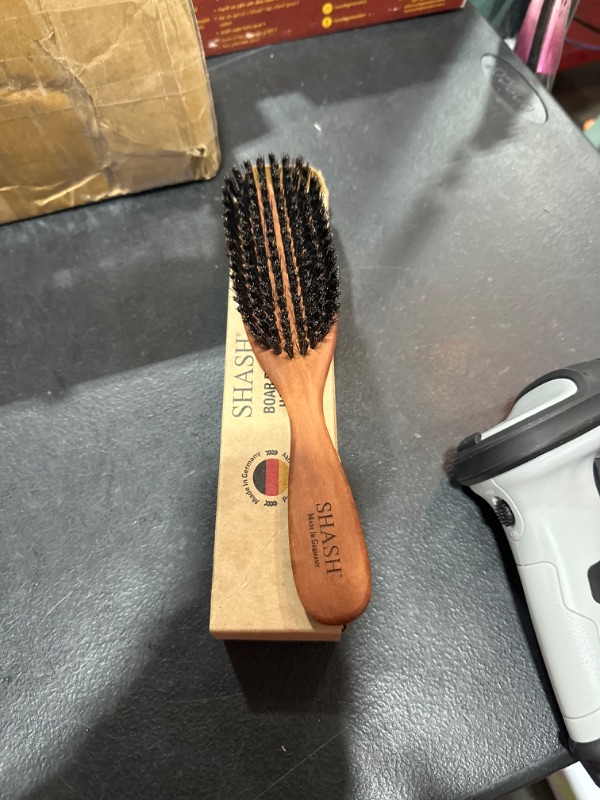 Photo 1 of Classic German Boar Bristle Hair Brush Since 1869 - Conditions Hair, Improves Texture, Exfoliates Scalp
