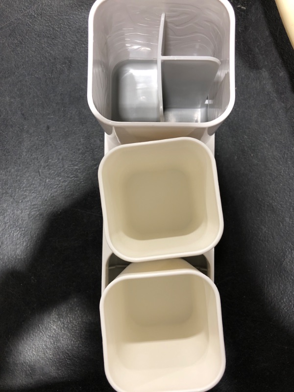 Photo 1 of 3 piece bathroom toothbrush holder and cup set