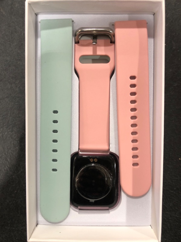 Photo 2 of Smart Watch Answer Dial Call/Voice Control, Android Smart Watches for Women Men with 28 Sports /Blood Pressure /SpO2 /Sleep /Heart Rate Monitor, IP67 Waterproof Smartwatch for Android iOS Phone Pink H-Pink