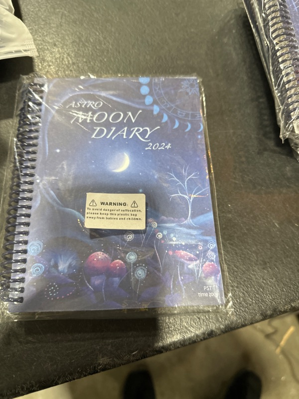 Photo 2 of MOON DIARY 2024 Datebook Calendar Personal Organiser (PST - Pacific Time)