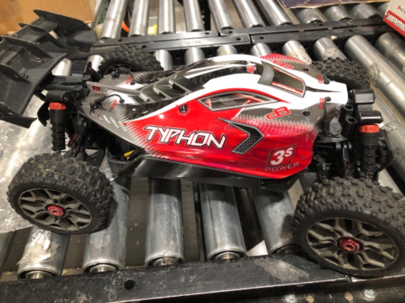 Photo 2 of ARRMA 1/8 Typhon 4X4 V3 3S BLX Brushless Buggy RC Truck RTR (Transmitter and Receiver Included, 