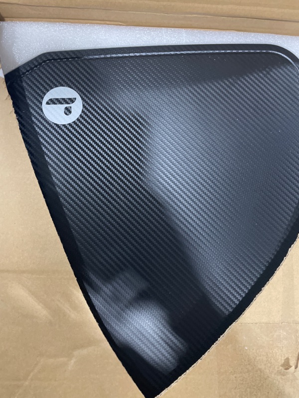 Photo 1 of Reloot - Portable Car Desk for Tesla Model Y and Model 3 - Workstation, Dining Table, Laptop Holder - for Remote Work, Travel, and Business - Easy Installation and Sturdy Design Carbon Fiber Tesla Model 3/Y