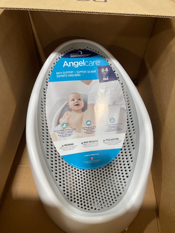 Photo 2 of Angelcare Baby Bath Support (Grey) | Ideal for Babies Less than 6 Months Old