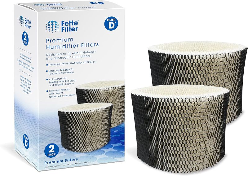 Photo 1 of HWF75 Replacement Wicking Filter Compatiable with Holmes Filter D HWF75 HWF75CS HWF75PDQ-U HF222 & Sunbeam Cool Mist Humidifier Models 3000 Series
