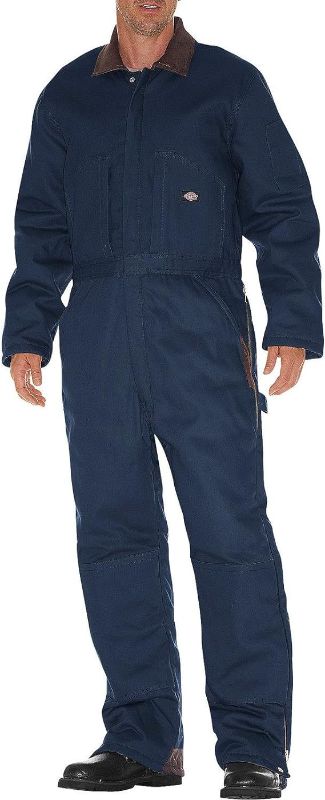 Photo 1 of Dickies Men's Premium Insulated Duck Coverall XX-Large Tall Black