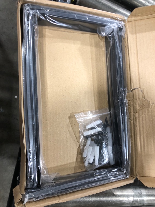 Photo 1 of Heavy Duty Shelf Bracket 12 inch for DIY Floating Shelves, 1/5 inch Thick L Brackets for Shelves Max Load 150 Lbs, 6 Pack, 12" x 8" x 1.5" L Shelf Bracket 12 inch-6 Pack