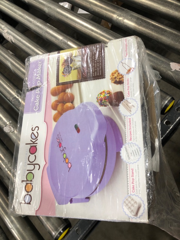 Photo 2 of Babycakes Cp-12 Cake Pop Maker 12 Cake Pop Capacity Purple