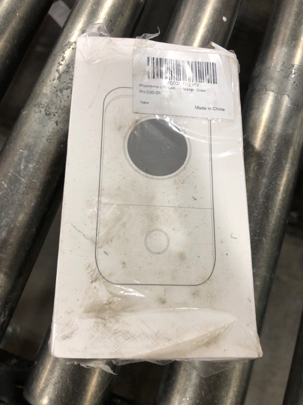 Photo 1 of Phomemo D30 Label Maker Machine with Tape, Bluetooth Thermal Mini Label Printer for Storage, Barcode, Mailing, Office Supplies, Home, Organizing Storage,Small Portable Sticker Maker, Green Green 1Pack