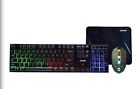 Photo 1 of AQVIN QC20-G | RGB Gaming Keyboard And Mouse Combo W/ Pad For Gamers.
