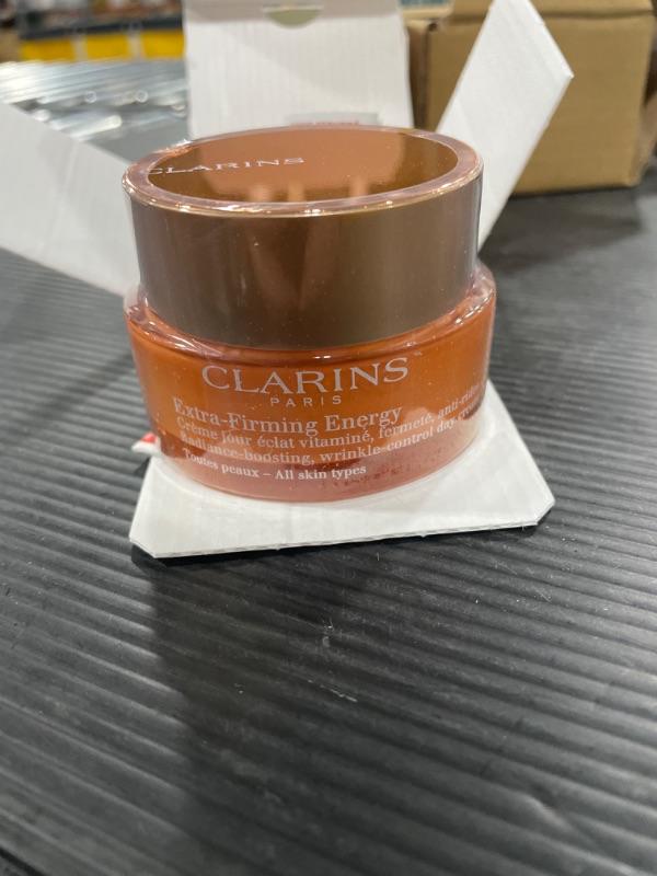 Photo 2 of Clarins Extra Firming Energy Radience Wrinkle Control Day Cream 1.7oz / 50ml New