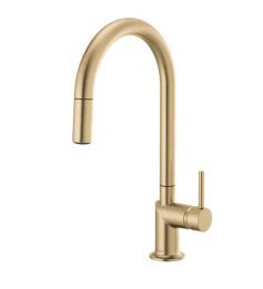 Photo 1 of Brizo Odin 1.8 GPM Single Hole Pull Down Kitchen Faucet with Arc Spout - Less Handle
