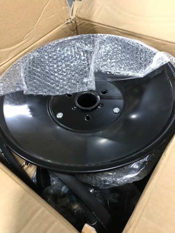 Photo 1 of Tool Daily Pressure Washer Hose Reel, 150 FT Heavy Duty Steel Hose Reel for Power Washer, 3/8" Hose Reel Hand Crank, 4000 PSI