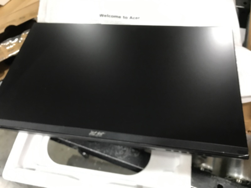 Photo 2 of Acer SB240Y Bbix 23.8” Full HD (1920 x 1080) Ultra-Thin Zero-Frame IPS Monitor with AMD Radeon FREESYNC Technology and 1ms VRB (HDMI Port and VGA Port)