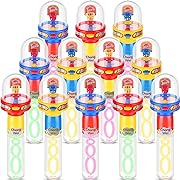 Photo 1 of 12 Pcs Basketball Shooting Bubble Wand Handheld Bubbles Party Favors for Kids Basketball Hoop and Shoot Bubble Tube for Birthday Basketball Party Supplies, Goodie Bags Stuffer
