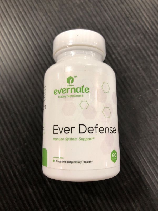 Photo 1 of Evernate Ever Defense | Immune Support Supplement I Combination of Elderberry, Echinacea, Vitamins, Minerals & Amino-Acids | Non-GMO, Gluten Free | Ea EXP- 05/2024
