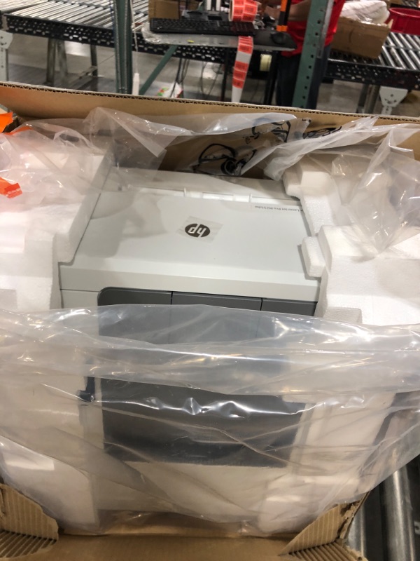 Photo 2 of HP Color LaserJet Pro M255dw Wireless Laser Printer, Remote Mobile Print, Duplex Printing, Works with Alexa (7KW64A), White