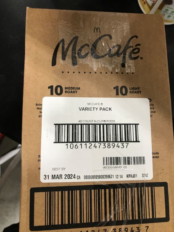 Photo 2 of McCaf Classic Collection Medium Roast Keurig K-Cup Variety Pack - 40ct/13.8oz