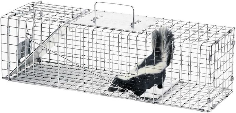 Photo 1 of  Medium Professional Style 1-Door Humane Catch and Release Animal Trap for Rabbit, Skunk, Mink, and Squirrel