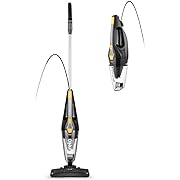 Photo 1 of Eureka Home Lightweight Mini Cleaner for Carpet and Hard Floor Corded Stick Vacuum with Powerful Suction for Multi-Surfaces, 3-in-1 Handheld Vac, Blaze Black